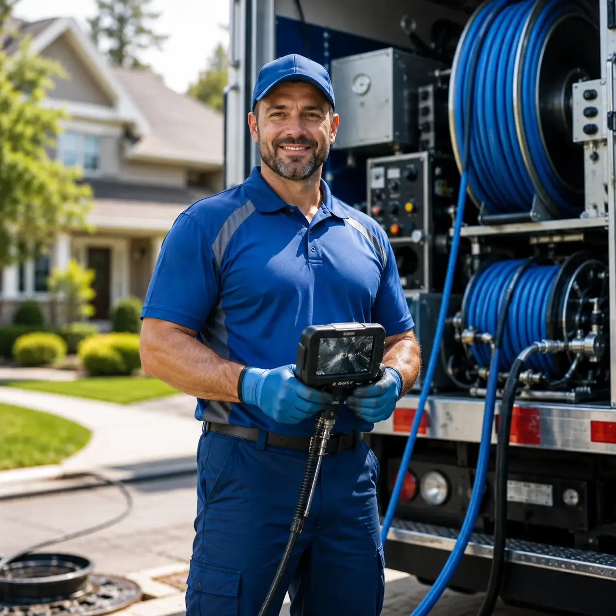 Local outdoor drain cleaning specialists in Conesville, OH